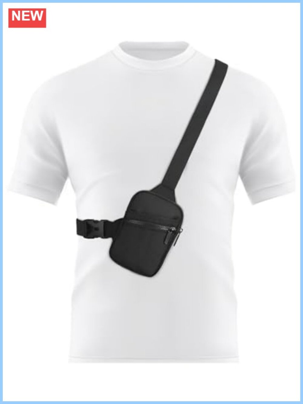Mini Sling Bag X-Small Crossbody Shoulder Bag Adjustable Strap Travel